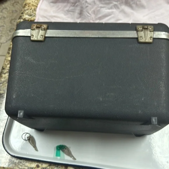 Starflite Train Case Luggage Gray Vintage - Picture 11 of 13